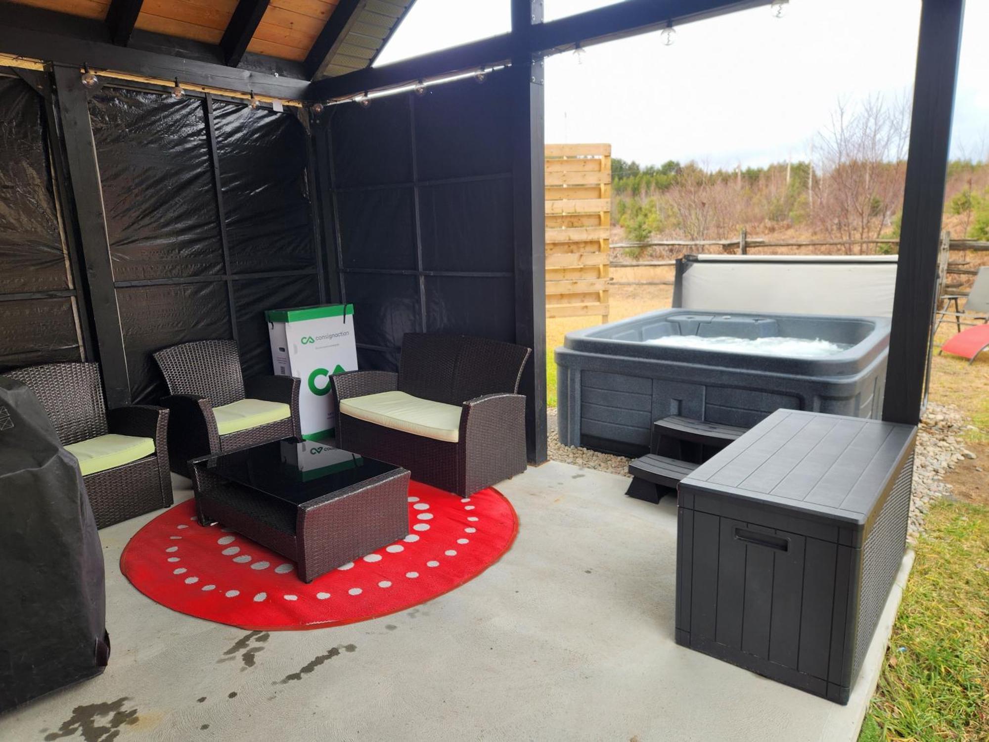 Les Chalets Double K # 3 Saint-Alexis-des-Monts Eksteriør billede