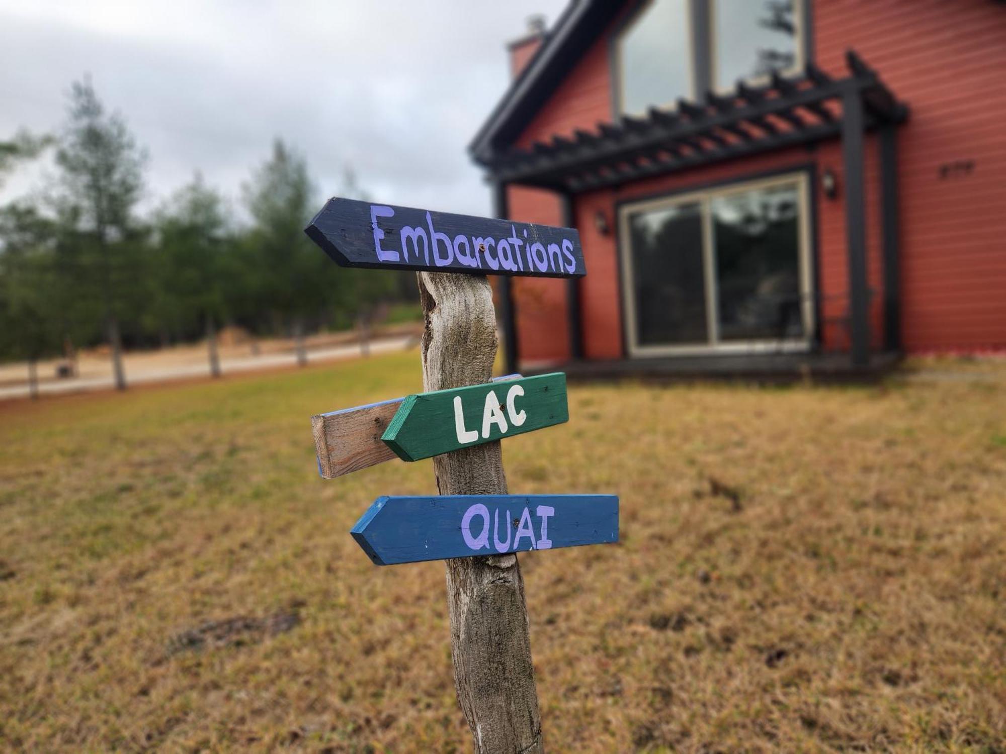 Les Chalets Double K # 3 Saint-Alexis-des-Monts Eksteriør billede